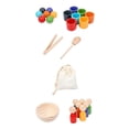 thumbnail image 4 of Juguetes de Educación Temprana Hugo Rainbow Balls in Cups Motricidad fina 7 colores, 4 of 9