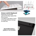 thumbnail image 3 of Clavier Sans Fil pour Apple pour Android pour Windows Ultra Slim, 3 of 5
