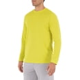 thumbnail image 2 of Athletic Works Men's and Big Men's Active Quick Dry Performance Long Sleeve T-Shirt, up to Size 5XL, 2 of 7