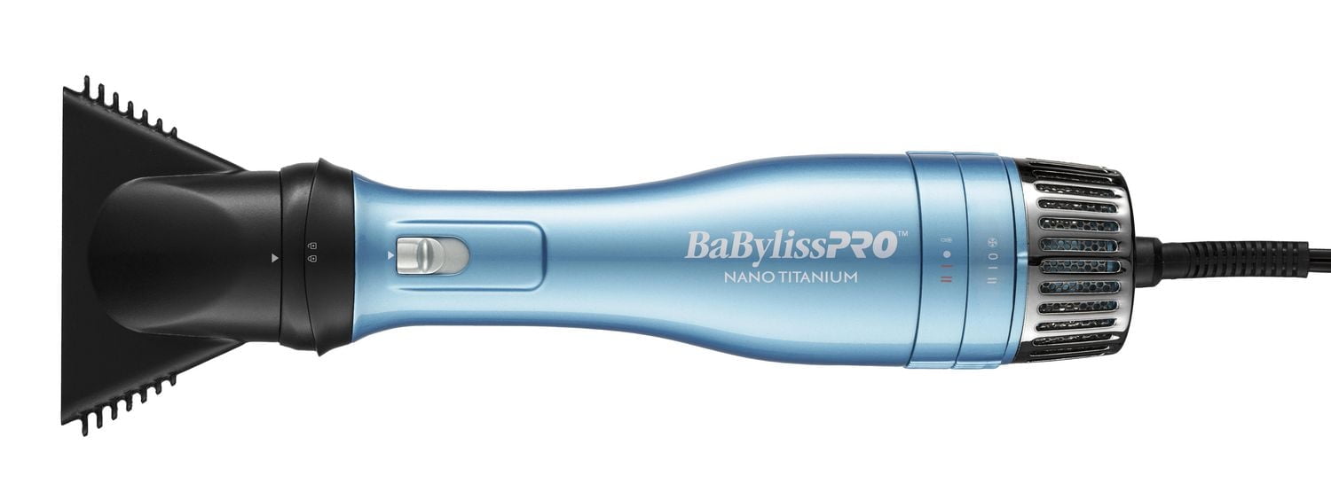 Brosse à air chaud détachable 3-en-1 en nano-titane