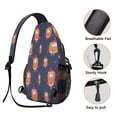 thumbnail image 3 of Firefighter Themed Travel Daypack for Women Breathable & Comfortable Shoulder Backpack Ideal for Commuting & Hiking, 3 of 5