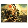 thumbnail image 4 of IDEA4WALL 4pcs Liberty Leading the People by Eugène Delacroix Peel and Stick Removable Wall Murals for Home Decoration - 66x96 inches, 4 of 5