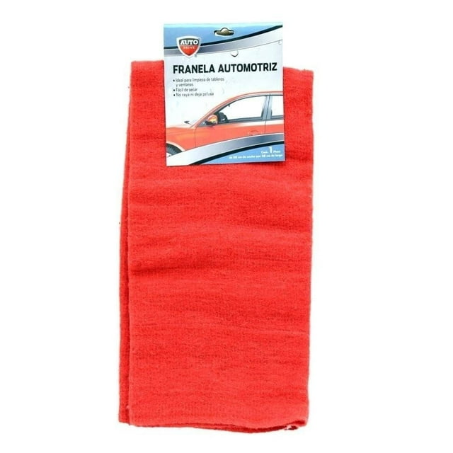 Franela Automotriz Auto Drive para Tableros y Ventanas 58 x 58 cm 1 pza