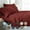 Burgundy, variant on Simply Soft 6-Piece Wrinkle Free Microfiber Sheet Set with 16" Deep Pockets!
