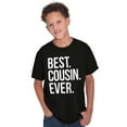 thumbnail image 5 of Best Cousin Ever Family Relatives Crewneck T Shirts Boy Girl Teen Brisco Brands S, 5 of 6