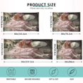 thumbnail image 5 of Pillow Case Plush Pillow Woman in Pink Dress Case standard size/King size/Queen size Bed Pillow Pillowcases, 5 of 9