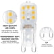 thumbnail image 4 of 6x G9 LED-lampa varmvit 220V LED G9-lampor lämpliga för, 4 of 5