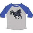 thumbnail image 3 of Inktastic Beautiful Galloping Black Horse Boys or Girls Toddler T-Shirt, 3 of 5