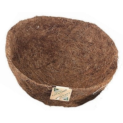 PANACEA 20" ROUND COCO FIBER LINER HANGING BASKET REPLACEMENT LINERS 2 87823 