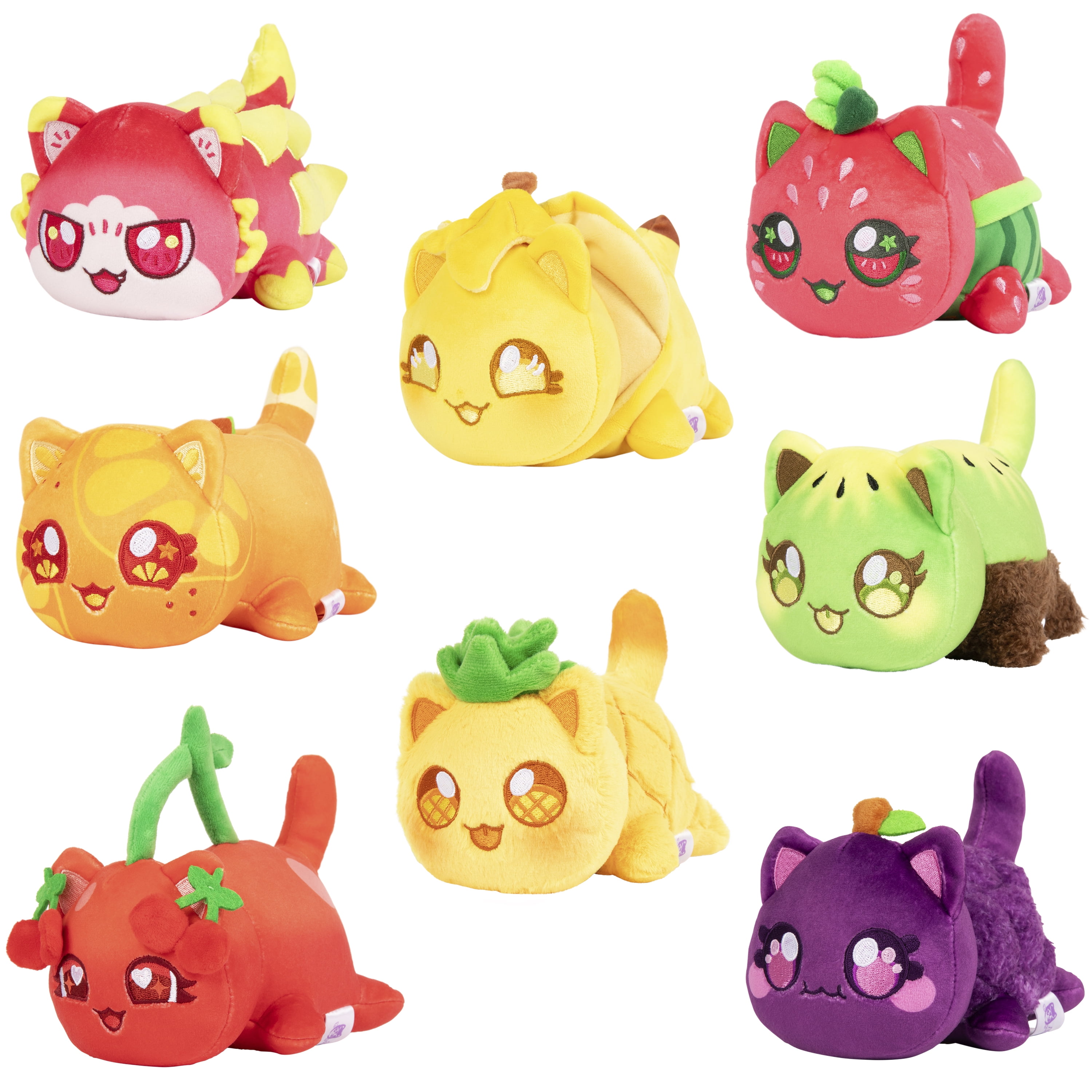 Aphmau 6" Mystery MeeMeow Plush Fruit Toy Ages 5+