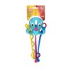 Nuby Octopus 100% Silicone Pull String Interactive Toy: 18M+, Multi