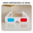 thumbnail image 3 of Hytrove 40Ud Gafas 3D Anaglifo De Multicolor Para Visuales En Películas Y Juegos 3D, 3 of 8