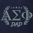 thumbnail image 3 of CafePress - Alpha Sigma Phi Greek Dad Stone Long Sleeve T Shirt - Mens Hooded Shirt, 3 of 3