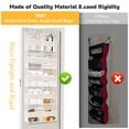 thumbnail image 6 of Godance Over the Door Organizer 5 Tiers, Extra Large Behind Door Storage of 10 Compartments, 80 lbs Over the Door Storage, Hanging Door Organizer for Closet, Pantry, Bedroom, Bathroom (Beige), 6 of 9