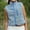 Sky Blue, variant on Aueoeo Women Trendy Work Vests Color Block Plaid Fleece Sleeveless Jackets High Neck Zipper Top Casual Coat