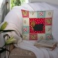 thumbnail image 3 of Yorkshire Terrier 2 Love Fabric Decorative Pillow Red, 3 of 4
