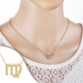 thumbnail image 3 of Ins Doce Signo del zodiaco Amistad Collar Ins Joyería Cadena Encanto Chic Cómodo Personalidad Colgante Accesorio de moda Virgo oro Inevent AP009334-04, 3 of 6