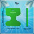 thumbnail image 3 of Vos Oasis Water Saddle Floats for Adults and Kids | Ultra Buoyant Double Coated Floating Seats for Pool, Beaches, Lakes, Water Parks, Pack of 1 (Botanical Green), 3 of 8