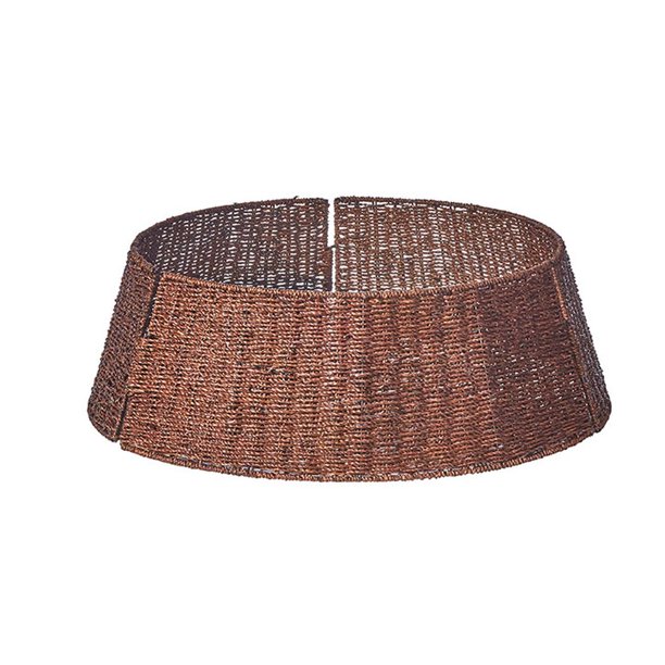 Raz Imports The Greenery Shop 30" Brown Christmas Tree Collar Walmart