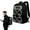 Black, variant on Cool Speaker-Style Backpack,standard Backpack for Women Men Lightweight Sport Rucksack Casual Hiking Travel Daypack