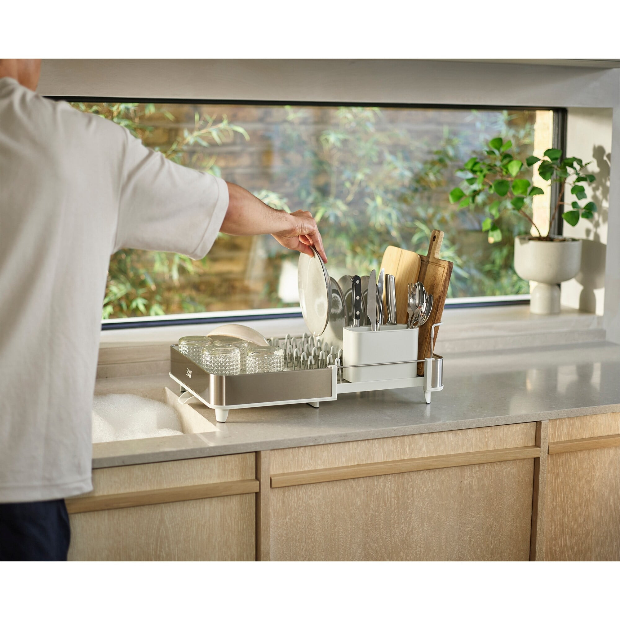 Joseph Joseph Extend Stainless Steel Expandable Dish Drying Rack
