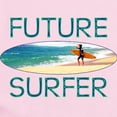 thumbnail image 2 of CafePress - Future Surfer Infant Bodysuit - Baby Light Bodysuit, Size Newborn - 24 Months, 2 of 4