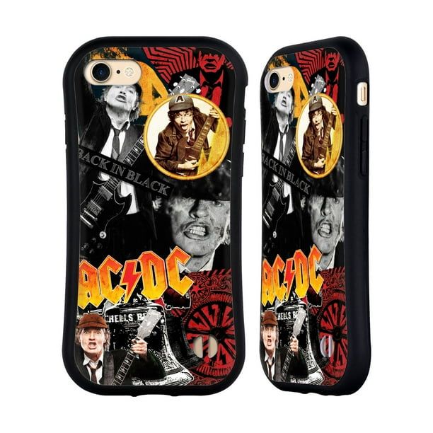 OFFICIAL AC/DC ACDC COLLAGE HYBRID CASE FOR APPLE IPHONES PHONES