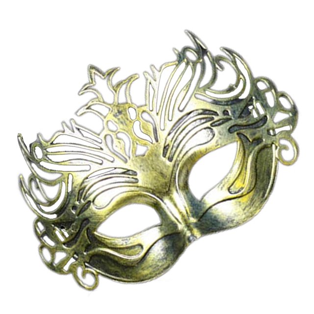 Guardurnaity Half Face Wrap Decorativo Prom Antique Masquerade Disfraces sexy Decoraciones de fiesta para Halloween Performance Ropa, zapatos y accesorios Miscelánea oro antiguo Guardurnaity AP010202-01B