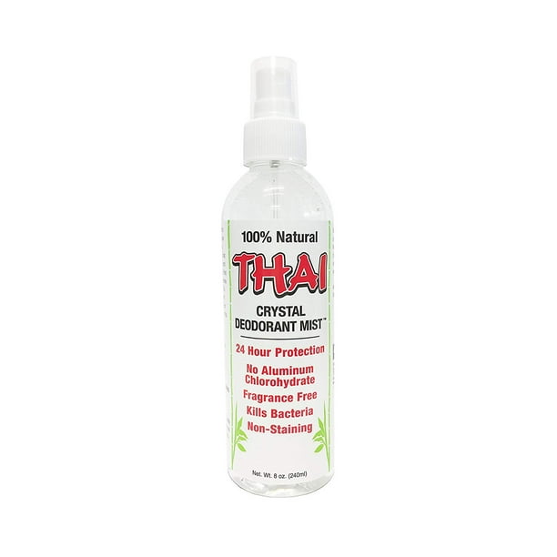 THAI Natural Crystal Deodorant Mist Spray (8 Fluid Ounces) Walmart