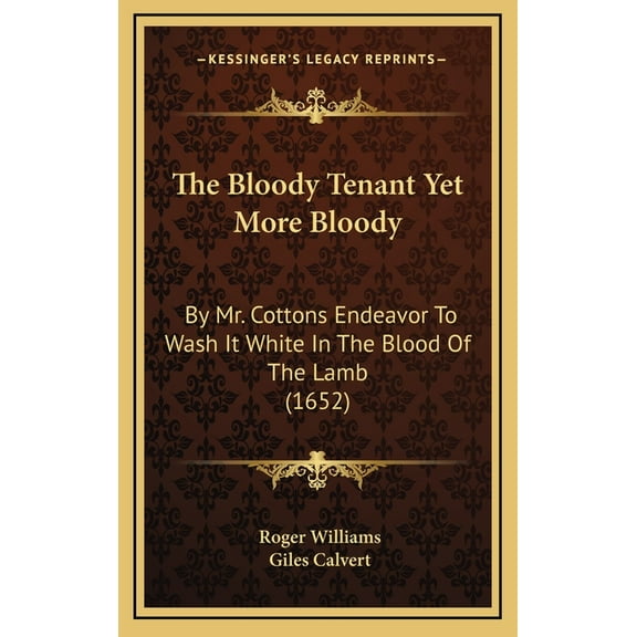 The Bloody Tenant Yet More Bloody (Hardcover)