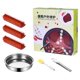 thumbnail image 1 of Parrilla de barbacoa desechable de encendido rápido, sin humo, evita quemaduras, portátil, para exteriores, para picnic, 28 cm/11 pulgadas, con 30 piezas de carbón., 1 of 14