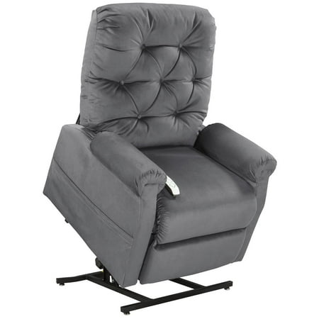 Powered Inside Lift Mega Motion Classica Power Lift Chair Recliner- Charcoal (inside delivery and assembly) ()