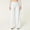 White, variant on AEXTO Wide Leg Pants Women Stretch Flare Yoga Pants Comfy Waisted Tummy Control Bootcut Leggings Athletic Sweatpants
