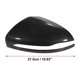 thumbnail image 3 of 1 Par Coche Retrovisor Espejo Carcasa Puerta Ala Espejo Cubierta Tapa, 3 of 6