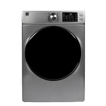 8.0 cu. ft. Electric Dryer w/ Steam - Metallic