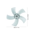 thumbnail image 2 of 1 Set Household Plastic Fan Blades Standing Pedestal Fan Blades Fan Blades, 2 of 8