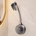 thumbnail image 6 of Blow Dryer Wall Bracket, Hands Frees Adjustable Holder, 360 Rotating Hair Dryer Stand with Sturdy Build, Bathroom Accessory with Space Saving Style, Home Dorm Hotel Organizer for Girlfriend, 6 of 7