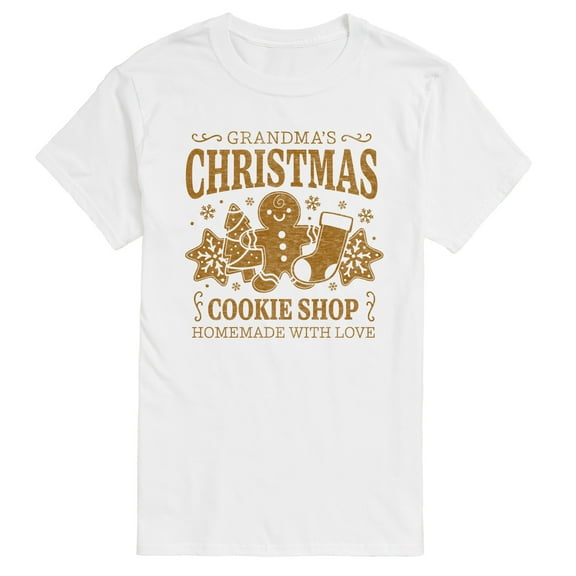 Instant Message - Grandmas Cookie Shop - Men's Short Sleeve Graphic T-Shirt