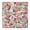 Pioneer Flower Floral-3, variant on Pioneer Flower Floral Print Pattern Square Fitted Tablecloth with Elastic Edge,Square Table Cover,Washable Elastic Table Cover for Home Kitchen Party Decor 34"x34"