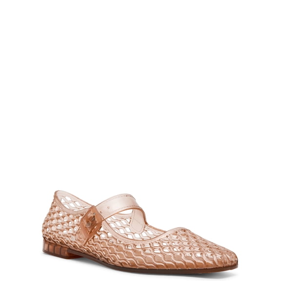DV Dolce Vita Women's Mulaney Jelly Mary Jane Flat