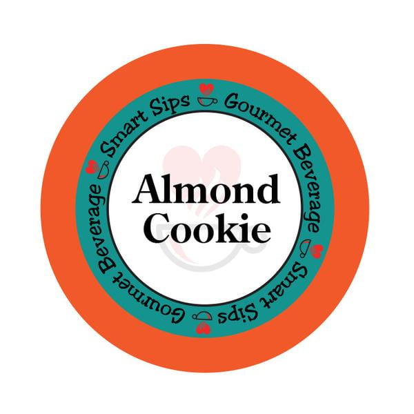 Almond Cookie Gourmet Coffee, 24 Count, Single Serve Cups Compatible With All Keurig K-cup... by Smart Sips Coffee