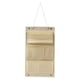 thumbnail image 2 of Organizador de bolsa de almacenamiento colgante para armario de pared Beige, 2 of 7