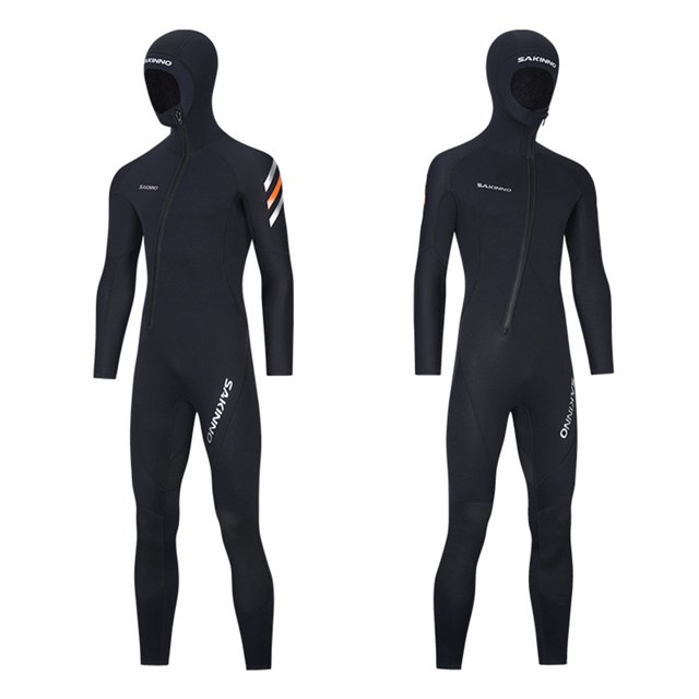 Traje de buceo de neopreno de nailon para hombre de 2 mm para surf subacuático (S)