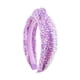 thumbnail image 1 of Diadema versátil para mujer con lentejuelas de colores. Elegante diadema con nudo., 1 of 4