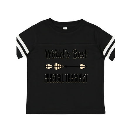 

Inktastic Gift for Physical Therapist Arrow World s Best Gift Toddler Boy or Toddler Girl T-Shirt