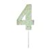 thumbnail image 2 of Meri Meri Mint Number 4 Candle, 2 of 4