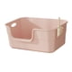 thumbnail image 4 of Caja de arena para gatos, bandeja de arena para gatos duradera y fácil de limpiar, bandeja de arena para gatos, Caqui, 4 of 9