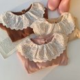 thumbnail image 3 of Beautyzll Toddler Baby Girls Long Sleeve Lapel Shirts 2-8T Kids Soft Basic Cotton T-Shirts Top Solid Color Layering Tees, 3 of 6