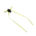 thumbnail image 4 of Unique Bargains 1 Pc Bow Hair Clips Hairdo Clip for Home Yellow, 4 of 5
