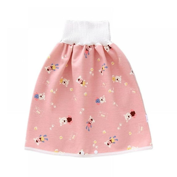 Unisex Baby Cloth Diaper Guards for Potty Training Reusable Diaper Skirt/Short for Night Time Washable Bedwetting and Incontinence Cover Pads for Babies & Toddler